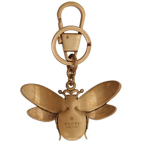 gucci keychain gold|gucci keychain price.